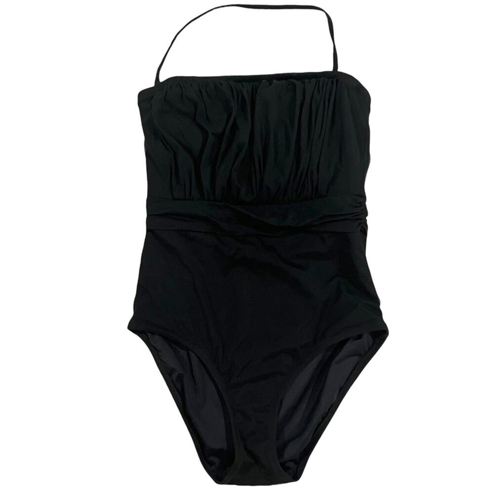 J.Crew Black One-Piece Swimsuit